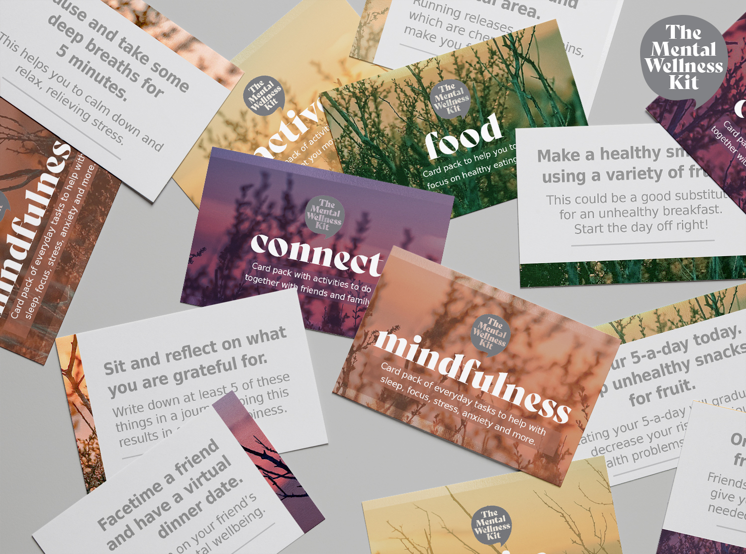 final Mental Wellness cards